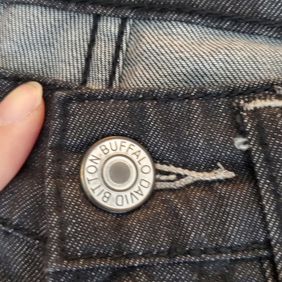 Buffalo David Bitton Black Jeans 30/30 - Picture 3 of 7